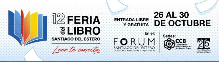 PuentesEduca's tweet photo. Mañana inagurará la Feria del Libro de Santiago del Estero. Con una más de 150 actividades y presentaciones, permanecerá abierta hasta el día 30 en el Centro de Exposiciones Forum.
@ferialibro 
https://t.co/CiitDMaJKy https://t.co/GMswbvUO1K