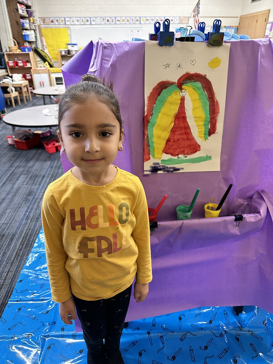 Up and coming artists in Mrs. Bellito’s kindergarten classroom!! #Choicetime ⁦<a href="/MarkTwainD63/">Mark Twain School</a>⁩ ⁦⁦<a href="/EllianEydis/">Ellian Eydis</a>⁩ #TogetherWeCan