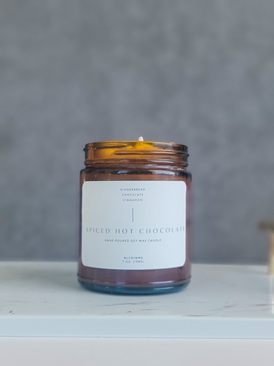 Alchinme's tweet photo. For those missing the dessert hot cocoa candle I made ONLY 5 for the website this season ♡ so grab one while you can! Once they are gone they are gone ❤️ https://t.co/p4SUtWVxC9