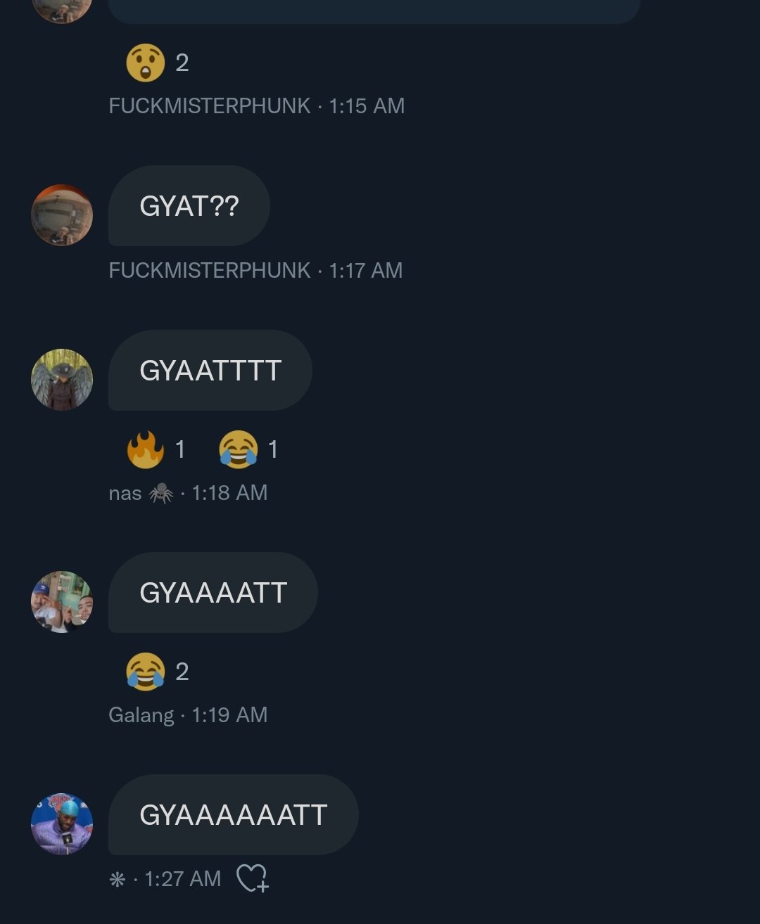 ܣ̈ Kali on Twitter "average 1 am convo on males gc https//t.co