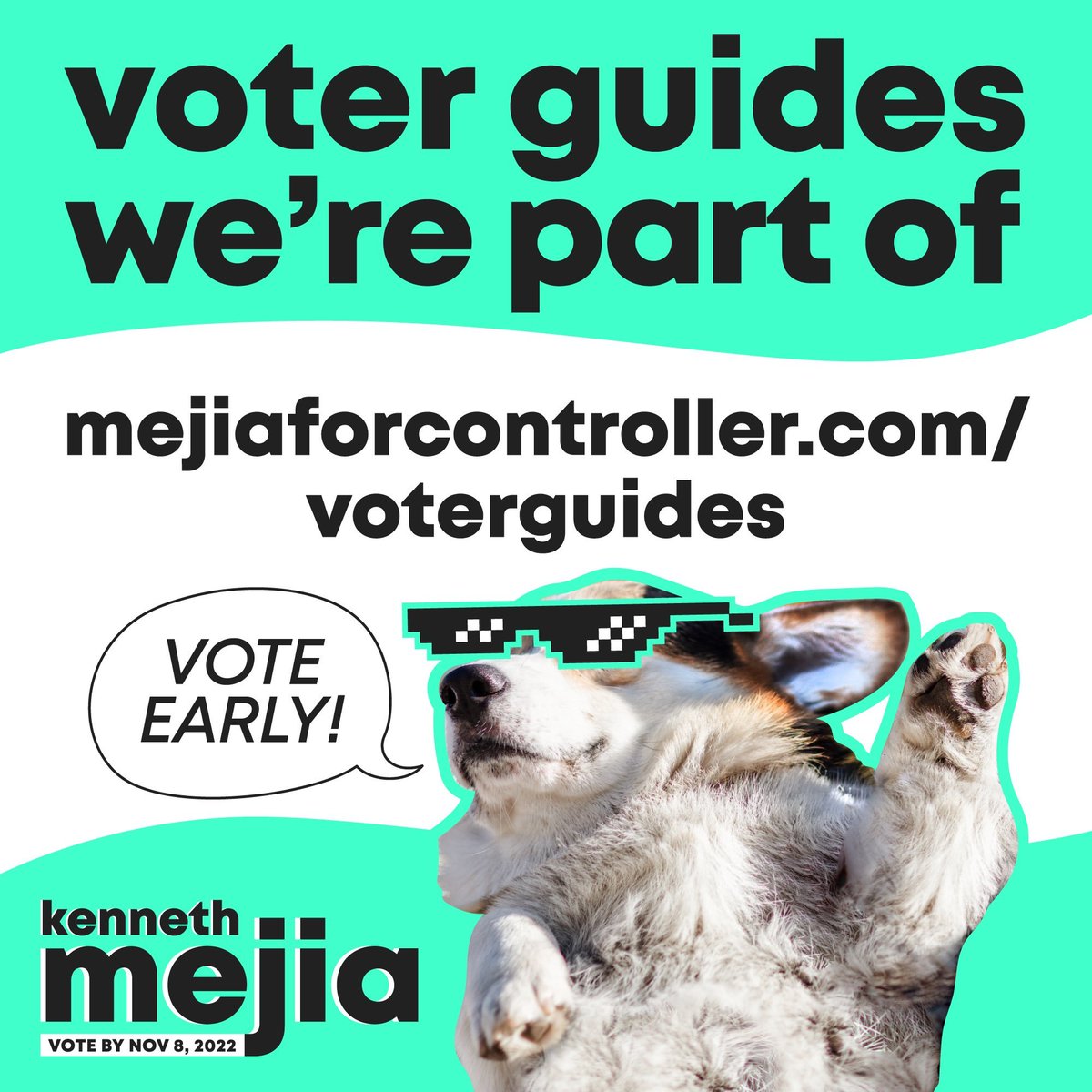 VOTE EARLY! 📢 Find your nearest drop box here: locator.lavote.gov/locations/vbm?… Vote centers open Oct 29 to Nov 8! Find your nearest vote center here: locator.lavote.gov/locations/vc?c… Here are some voter guides we're part of: mejiaforcontroller.com/voterguides/