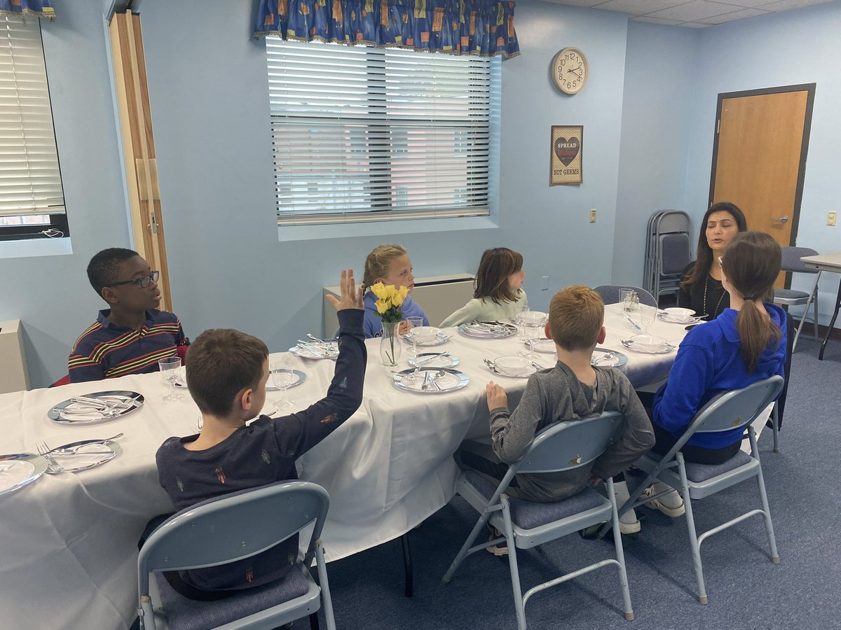 This a first and won’t be a last!! Todays new program is dining etiquette. We had an absolute blast with this course and the participants did an incredible job.