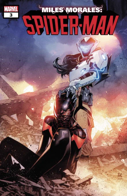 Miles Morales #3 cover colors by  Alejandro Sanchez 