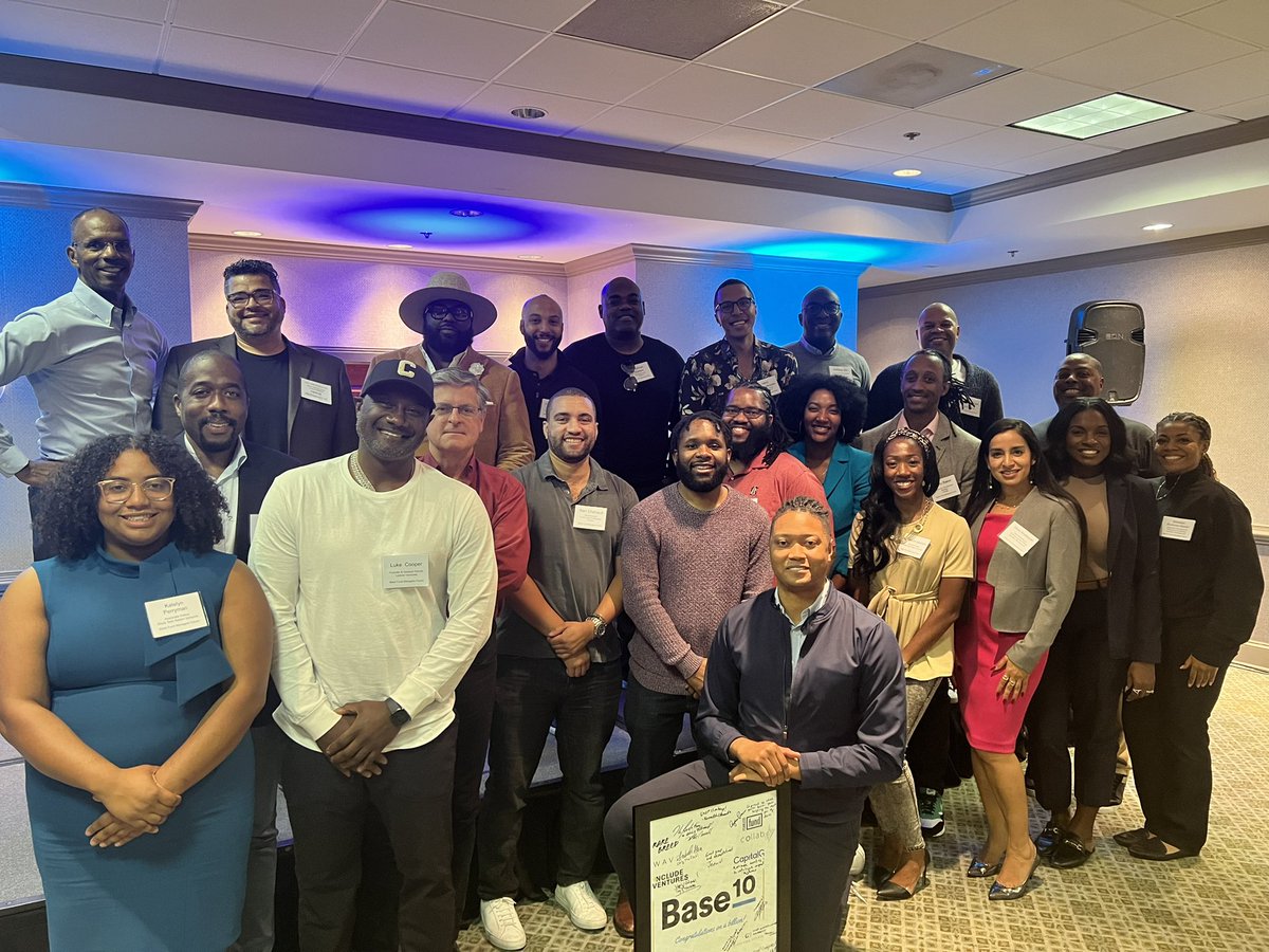 A huge thank you to the black managers forum for this moment of recognition for <a href="/Base10Partners/">Base10</a>. We may be the first black-led VC fund to cross a $1B in AUM but, having spent time with the folks in this room, I know we won’t be the last.
