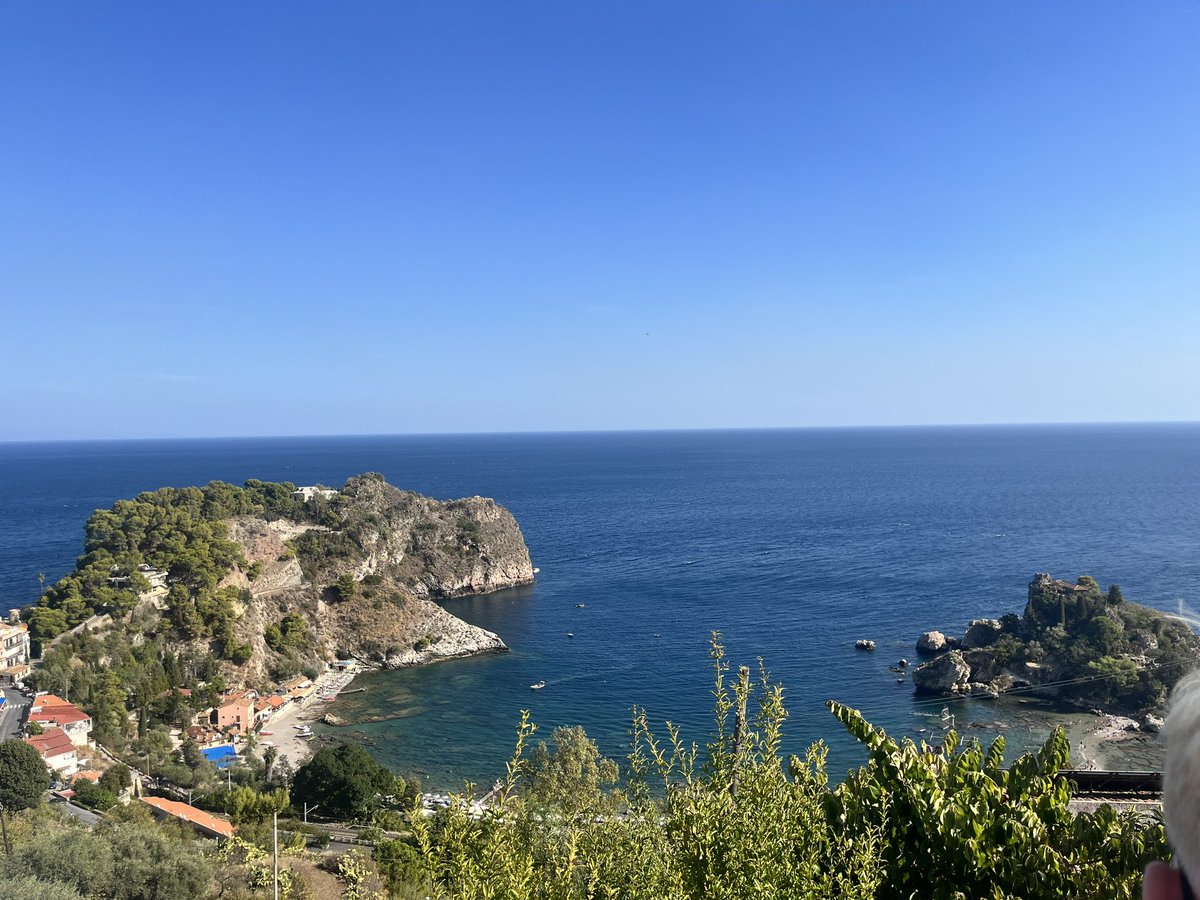 AGSItalytrip's tweet photo. Great day in Taormina followed by an afternoon of volleyball and football on the beach - rumour has it that some staff also found themselves in the mix! https://t.co/XujojRlzgo
