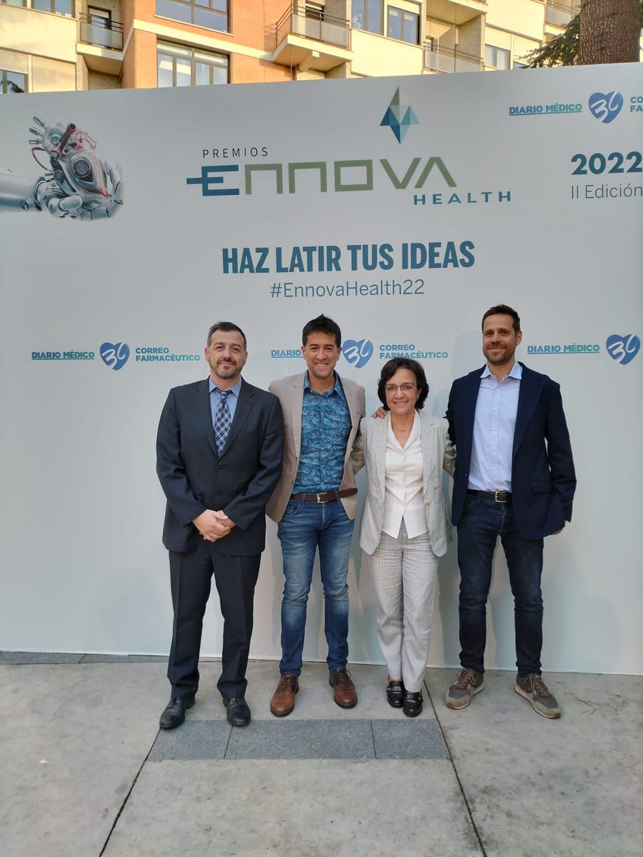VHIR_'s tweet image. Tres professionals de @vallhebron que combinen la recerca i l’assistència han estat guardonats als premis #EnnovaHealth22 de @diariomedico. Enhorabona als Drs. Jordi Riera, Jordi Bañeras i Albert Sandiumenge!