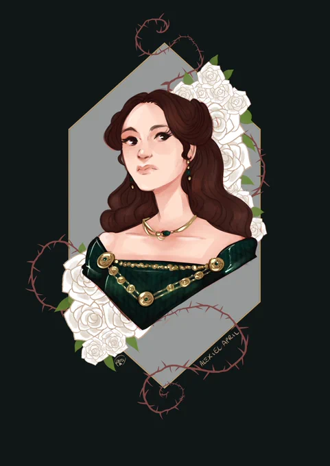 ok,now i can askteam  or team #HouseoftheDragon #HouseOfTheDragonHBO #AlicentHightower #RhaenyraTargaryen  #illustration 