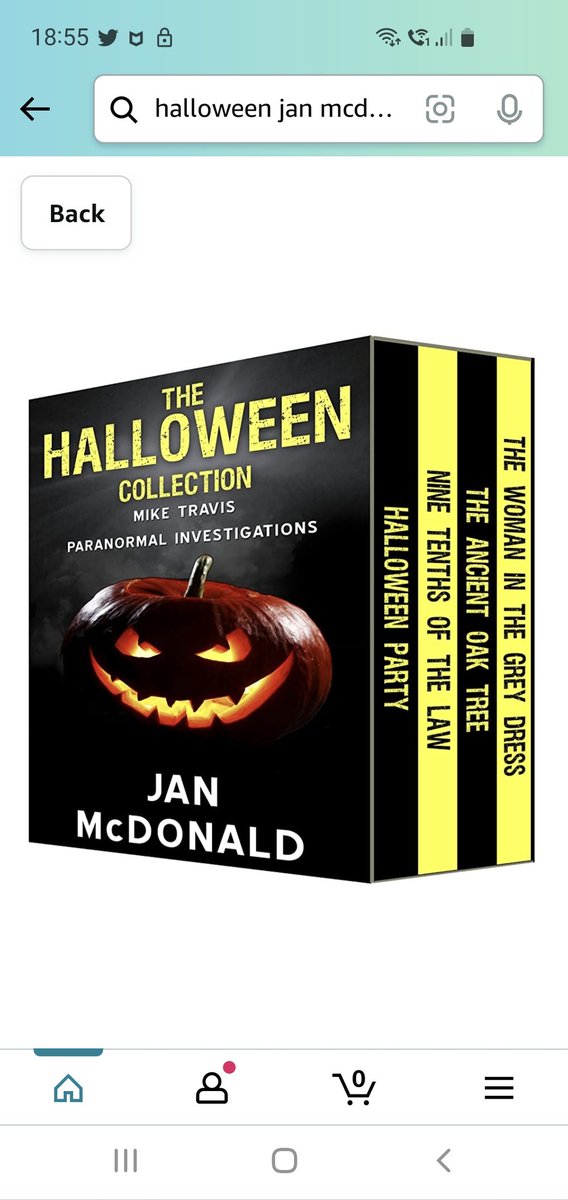 JanMcDonald1's tweet photo. Trick or Treat! No tricks, treat yourself to a Halloween shiver with this collection on amazon. https://t.co/bC5AzVJdu1