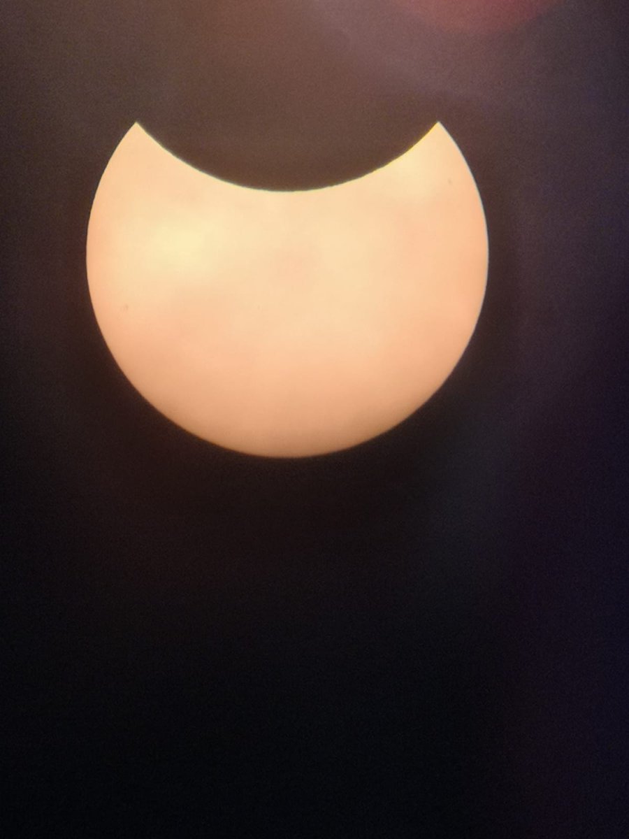#Sonnenfinsternis Foto von Sternfreund Norbert #Sternwarte #Weikersheim