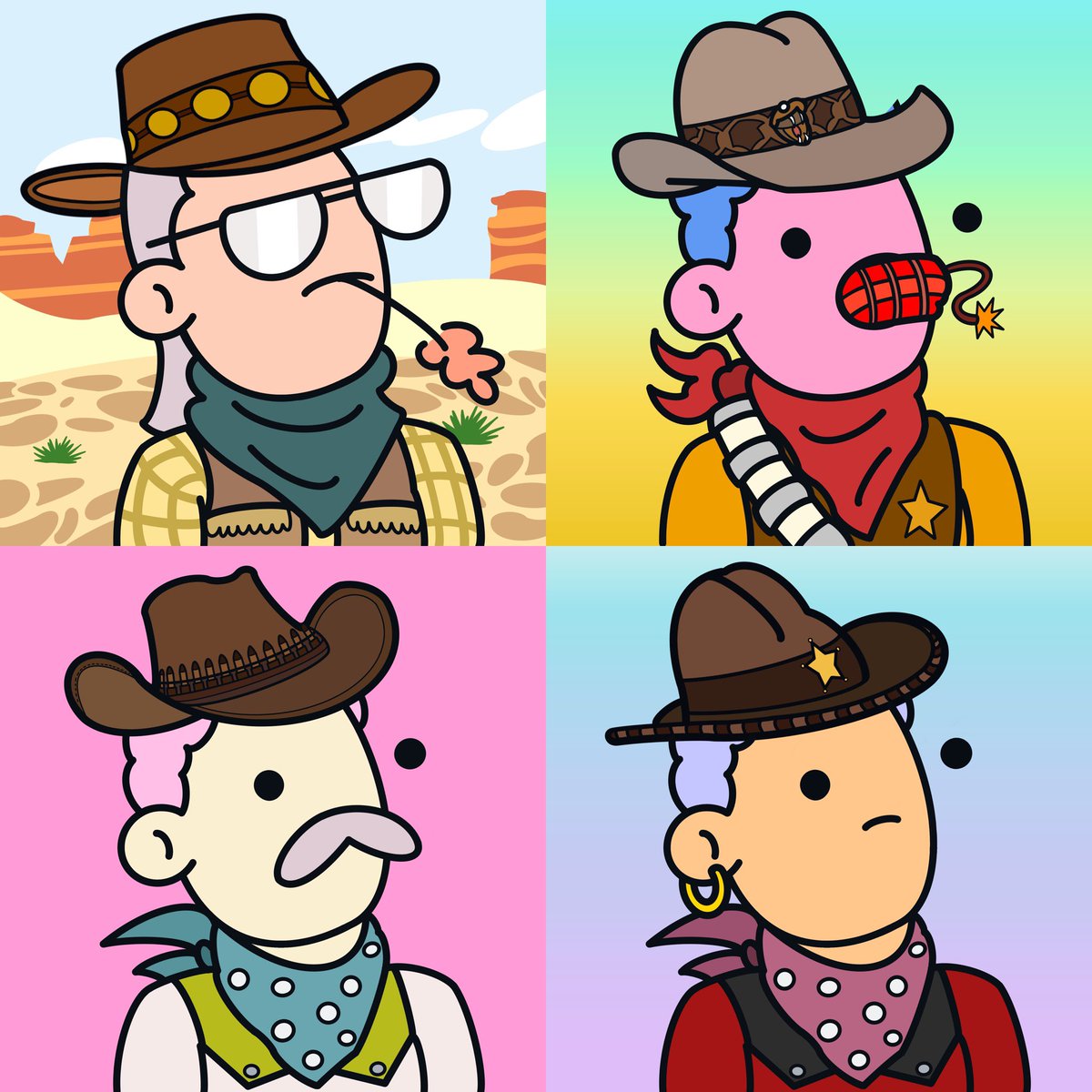 Cool Cowboys | Mint is Live tweet media