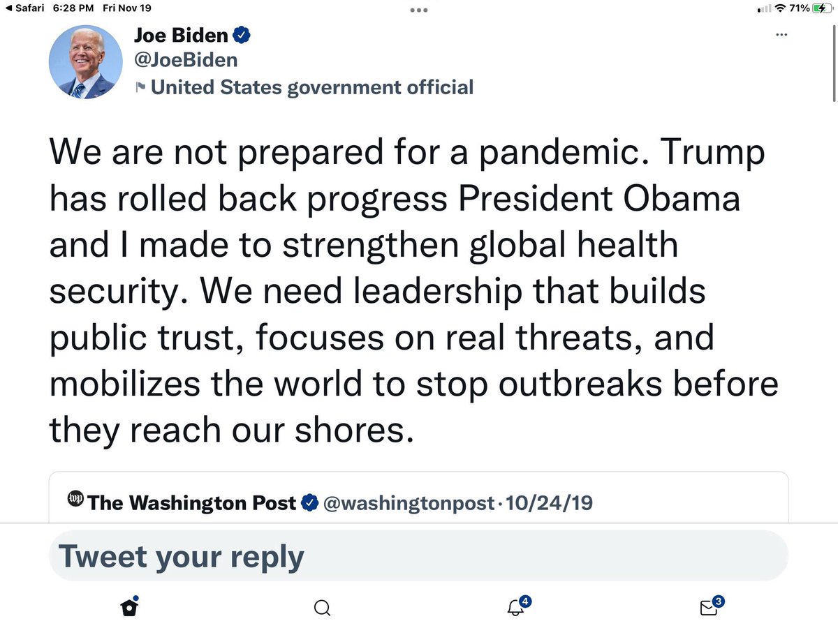 Tam_Resist's tweet photo. @Gloriabesos @FBI Payback for what? Killing 1/2M of us needlessly with lies and corruption? 

#TrumpCrimeFamily:
#COVIDFraud
#TrumpSaudi 🇺🇸 PPE
#TrumpIsMadeInChina 🇺🇸PPE https://t.co/aHV4ojWzUL