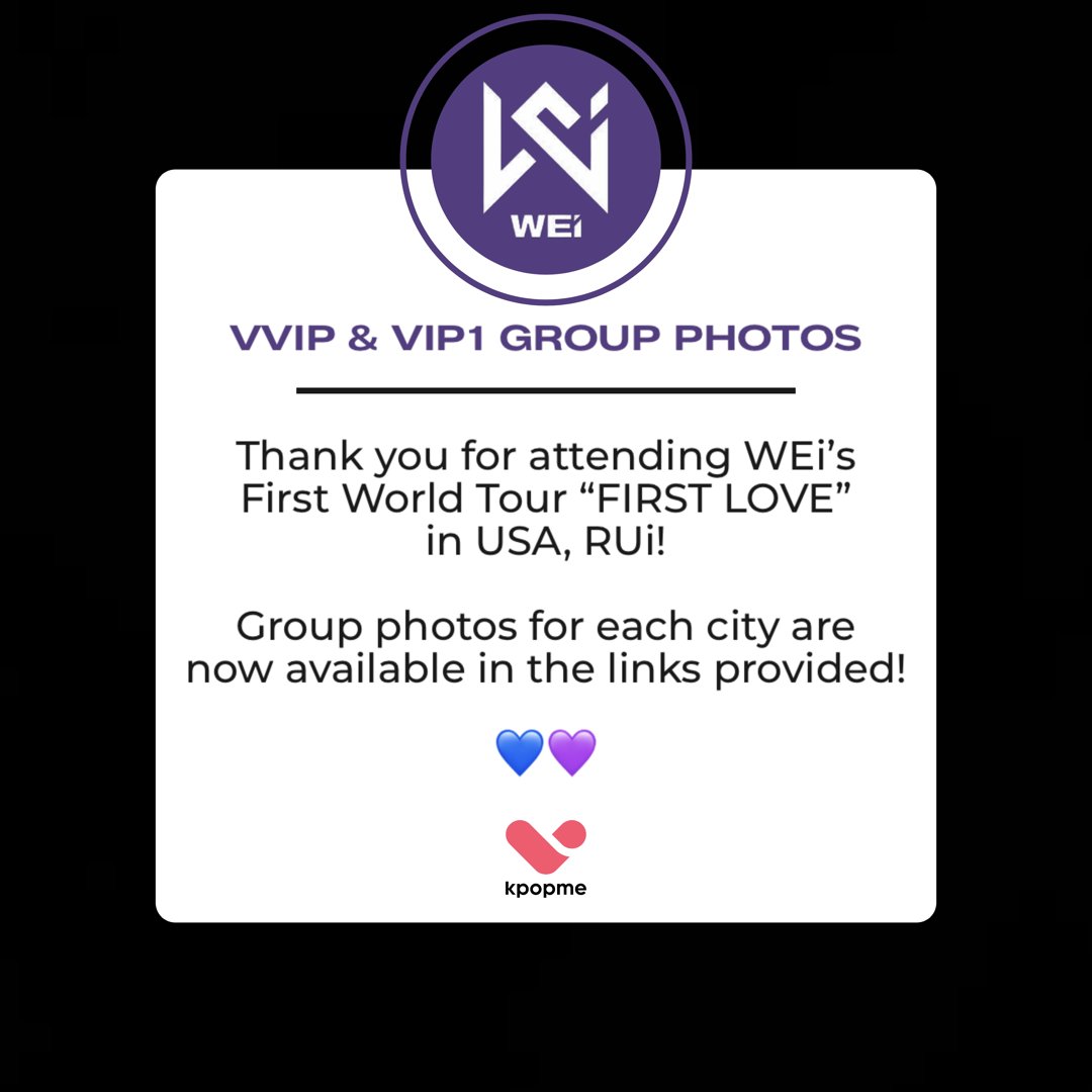 kpopmeent's tweet photo. 💜 VVIP &amp; VIP 1 Group Photos 💙 

Below you will find the link to your group photos.

Los Angeles ⇨ https://t.co/ccscRpqTPB
San Jose ⇨ https://t.co/Zkk7DzInbE 
Dallas ⇨ https://t.co/bHo1bYXL3n 
Houston ⇨ https://t.co/i26UkZR1iR https://t.co/WedGJ5azgH