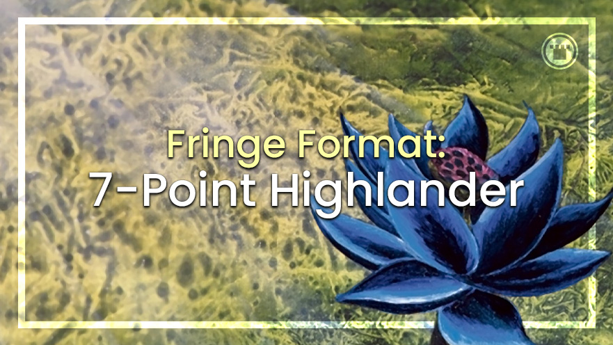 Card Kingdom (@card_kingdom) on Twitter photo Looking for the power of Legacy without the rote consistency? Do you want to make a pet card work but you're feeling constrained by Commander's color identity? Well, then let <a href="/awanderingbard/">Tom Anderson</a> tell you about 7-Point Highlander:
bit.ly/3Dx7owY Looking for the power of Legacy without the rote consistency? Do you want to make a pet card work but you're feeling constrained by Commander's color identity? Well, then let <a href="/awanderingbard/">Tom Anderson</a> tell you about 7-Point Highlander:
bit.ly/3Dx7owY