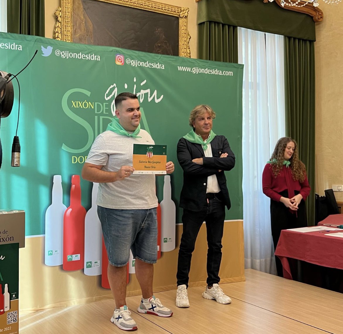 SIDRERÍA MÁS GUAPINA 2022
Ganadora:
NUEVA URÍA 

Finalistas:
LA MONTERA PICONA DE RAMÓN 
LA FUEYA DE TOMÁS