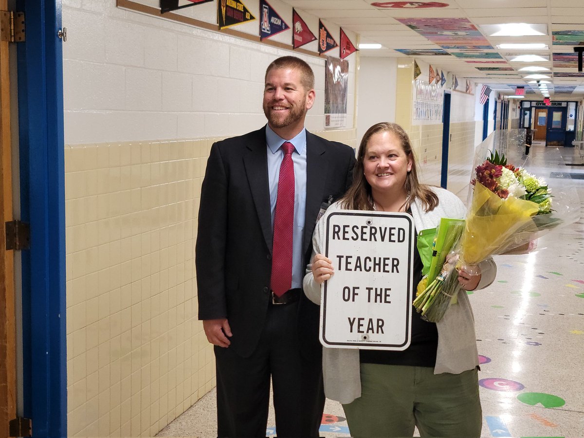 drherber's tweet photo. Congratulations to Megan Allen Point O'View Elementary School's 2024 Teacher of the Year https://t.co/1b28J6djOM