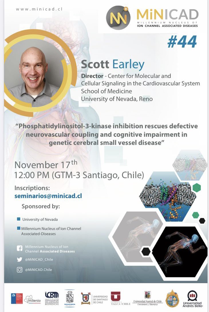 [NEXT TALK] 

On November 17th, Dr. Scott Earley, from University of Nevada, Reno <a href="/unevadareno/">University of Nevada, Reno</a> will dictate our #44 MiNICAD Talk 🗓

Join this seminar sending an email to👉🏻seminarios@minicad.cl 

<a href="/CentrosAnid/">Centros ANID</a> <a href="/min_ciencia/">Ministerio de Ciencia</a>