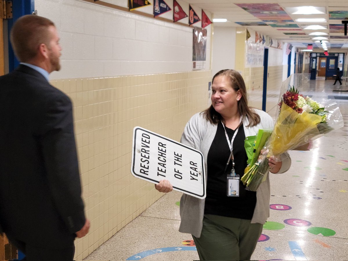 drherber's tweet photo. Congratulations to Megan Allen Point O'View Elementary School's 2024 Teacher of the Year https://t.co/1b28J6djOM
