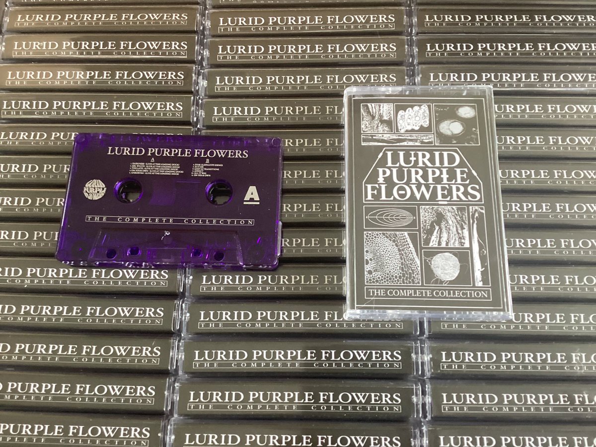Coming your way Boston!

It’s the Complete Collection by Lurid Purple Flowers on Cassette Tape!

@lpfband @publi_sist 

#luridpurpleflowers #lpfband #boston #bostonmusic #bostonmusicscene #cassettetapes #tapes #cassetteculture #cassettecommunity #gettapeshere