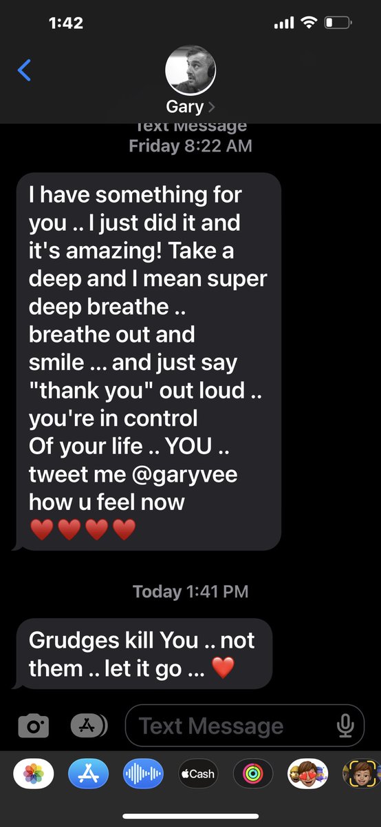 RICHARDSONGRP20's tweet photo. Sometimes the random tweets from ⁦⁦@garyvee⁩ are somehow perfectly timed and hit home. This was exactly what I needed. ❤️ https://t.co/5X7U2whGX3