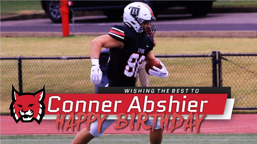 RhodesFootball's tweet photo. @RhodesFootball would like to wish a very Happy Birthday to @AbshierConner https://t.co/cmwew3gfDH