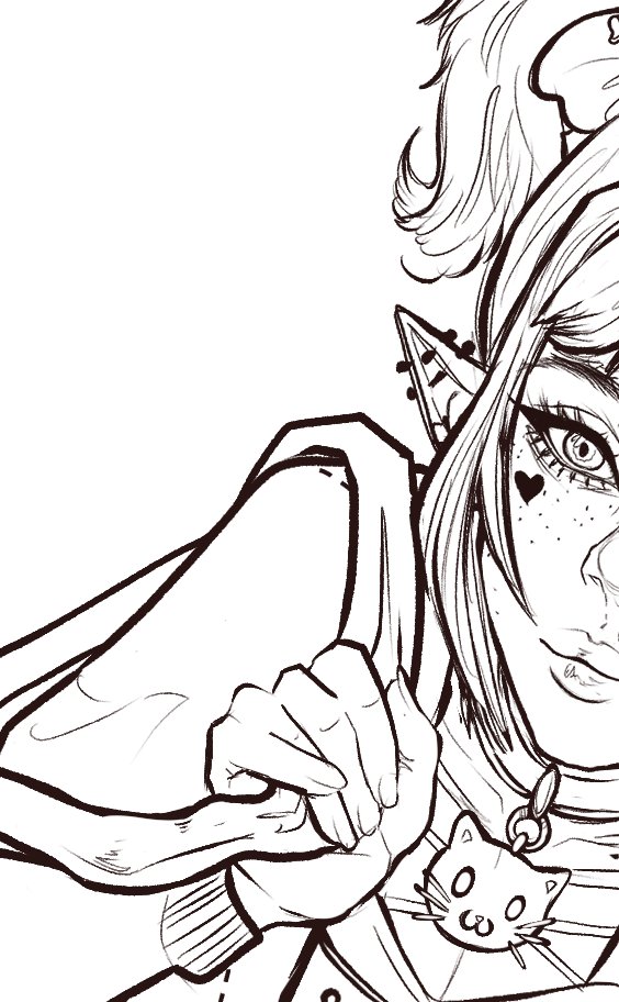 LaurelDrop's tweet photo. What can be considered a halloween costume in your opinion? vip. Full pick on saturday #CLIPSTUDIOPAINT #oc #Halloween2022 https://t.co/wR3BSePBu5