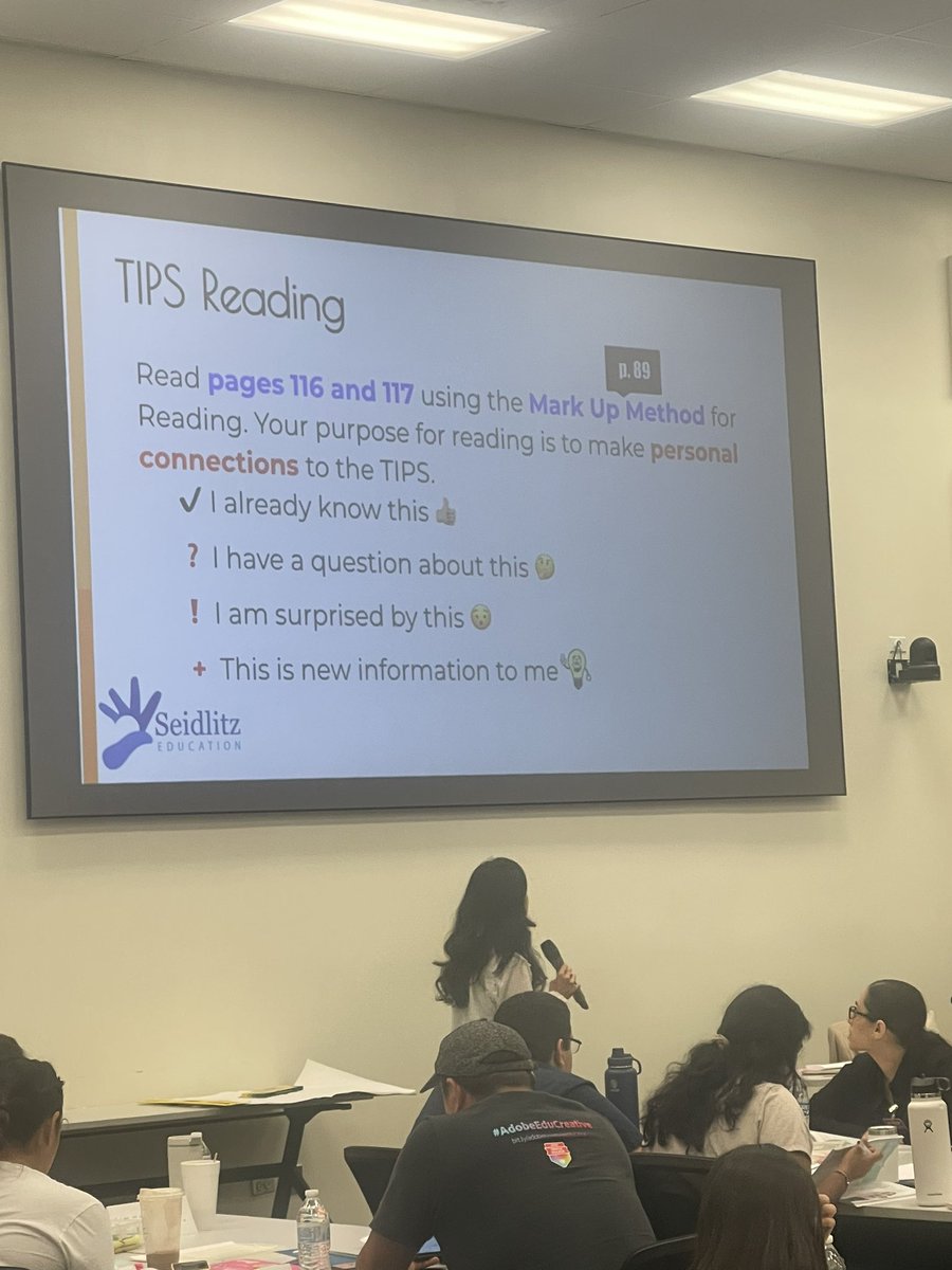bil_misd's tweet photo. 7 Steps to a LRIC! @Seidlitz_Ed Thank you to Valentina Gonzalez for a great training! @McAllenISD @RocioNava2017 @Aracely__Sol @DianaGarzaRod @ososag1 @gabrielapastorM #DevelopingLanguageThroughContent Creating a safe environment for learning accountability… https://t.co/b1NiatBTEf