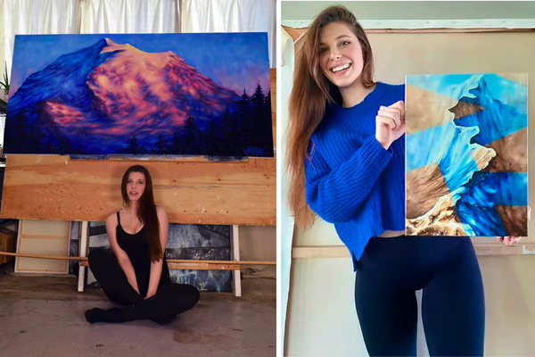 thedropnft's tweet photo. Artist Spotlight: @shelbystardust 🎨
Shelby Stardust, is a full-time oil painter & digital artist based in Seattle, WA. Before pursuing a career in art, she graduated from Scripps College with a bachelor’s degree in Industrial Psychology.
Heres here amazing story below... https://t.co/CFemEmHEcq
