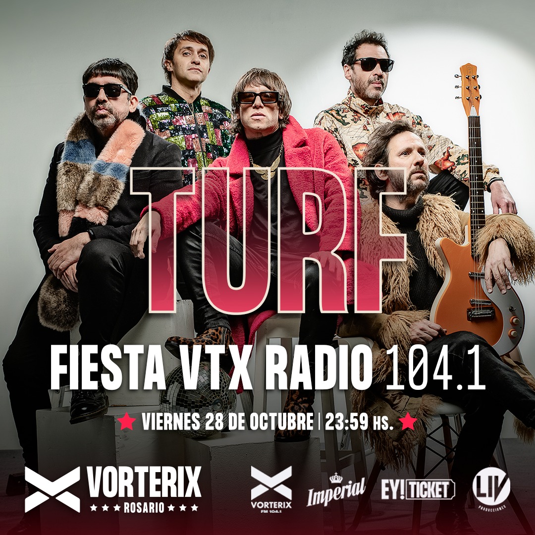 wbasualdo76's tweet photo. Viernes de fiesta en Rosario con Vorterix Radio y Turf encendiendo la noche. https://t.co/lHk2KlNnVx