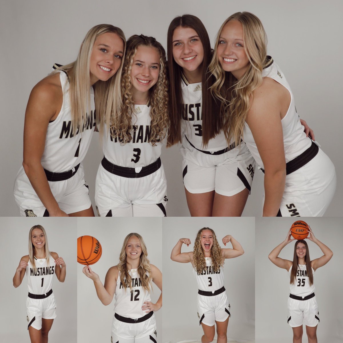 Ladies Mustangs Media Day #letsride 🐴🏀