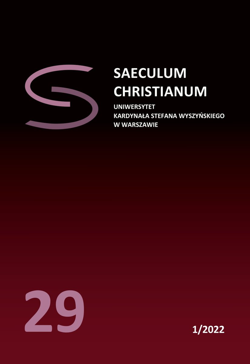 OPEN ACCESS 🏆 Saeculum Christianum, Volume 29, Issue 1 (2022) facebook.com/MedievalUpdate… czasopisma.uksw.edu.pl/index.php/sc/i… #medievaltwitter #medievalstudies