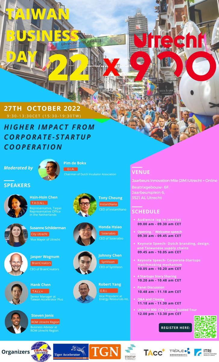 NetworkTaiwan's tweet photo. We sincerely welcome you to register and attend this unique TBD22 x U900.
For more: https://t.co/s7sx5INkUh https://t.co/LwzSuQqFs7