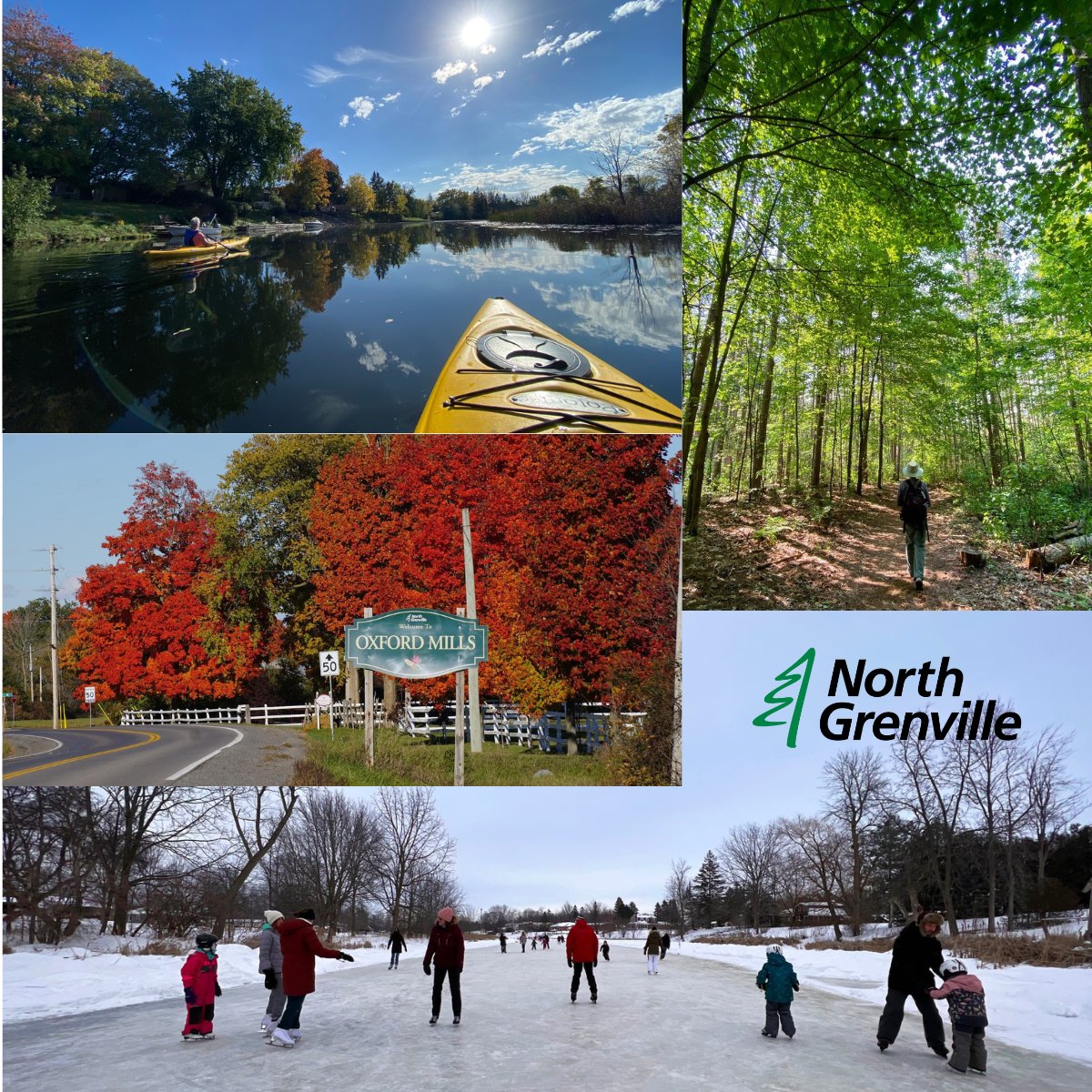 North_Grenville's tweet photo. With over 14,000 hectares of green space throughout the municipality, #NorthGrenville offers ample space for residents and visitors alike to enjoy the great outdoors - spring, summer, fall and winter! #Explore #Play #Stay
#LoveNG #ExploreNG #NGTrails https://t.co/7t6m6kIQaw