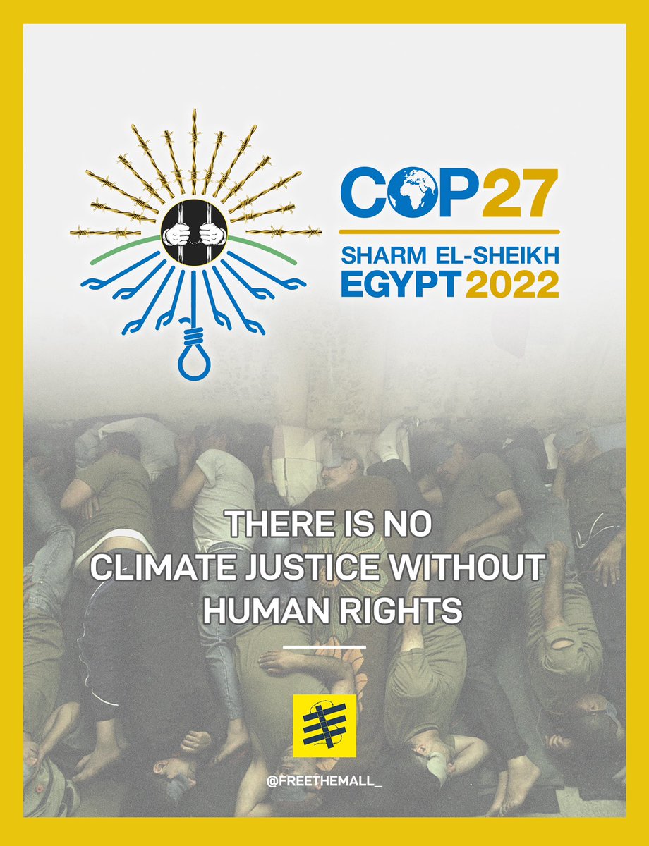 Closer to reality, further from human rights; this is #Egypt. #FreeThemAll #COP27 @amrwaked @GretaThunberg @disharavii