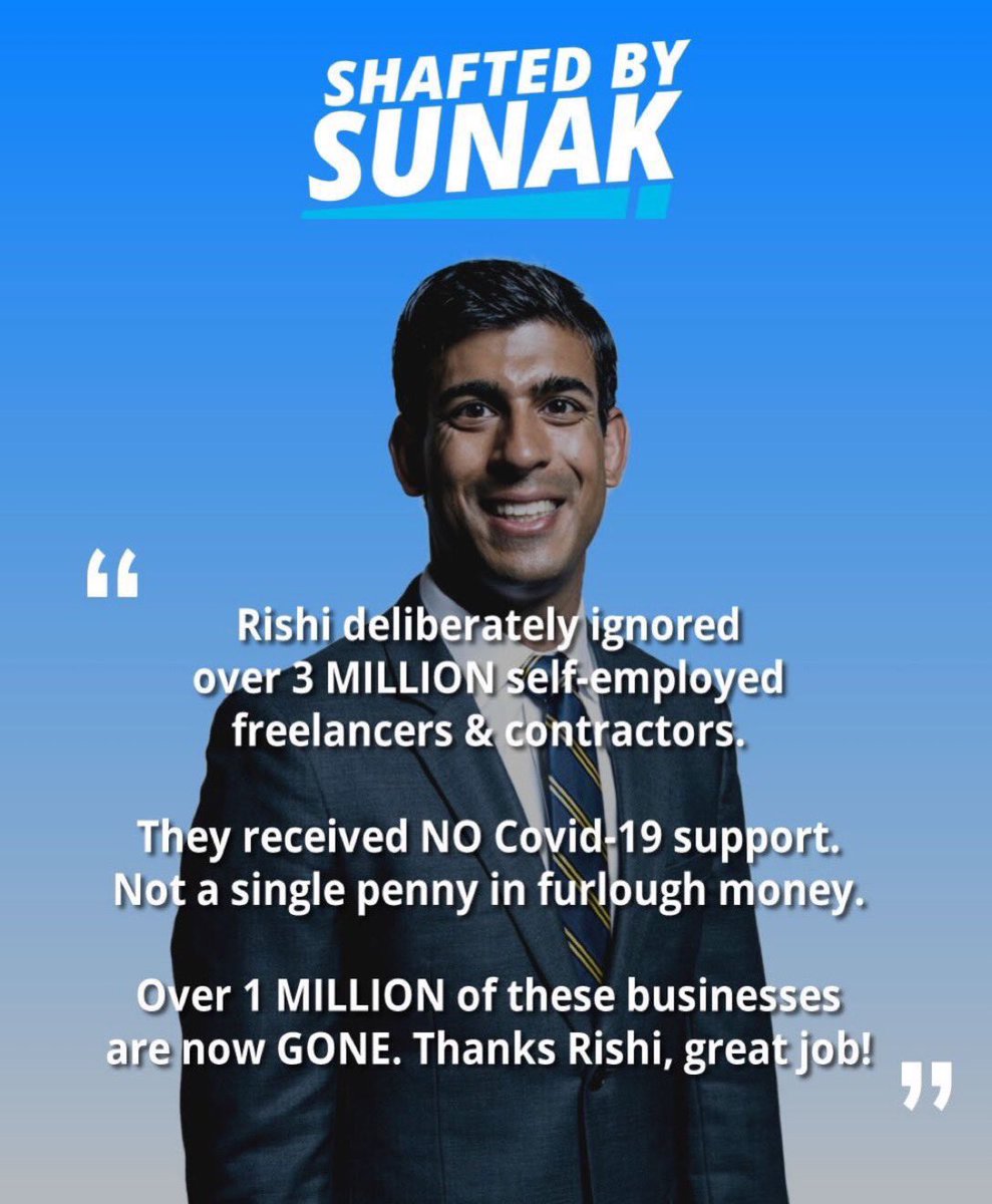 <a href="/RishiSunak/">Rishi Sunak</a> <a href="/CommonsTreasury/">Treasury Committee</a> <a href="/ConHome/">ConservativeHome</a> <a href="/Conservatives/">Conservatives</a> <a href="/GMB/">Good Morning Britain</a> <a href="/JohnDCaudwell/">John Caudwell</a> Those who were :
#ExcludedUK 
<a href="/ExcludedUnity/">Excluded Unity Alliance</a> 
#ForgottenLtd 
#ForgottenPAYE 
#DeniedFurlough
#NewStarterJustice
@PregnantScrewed 
will #NeverForget how you treated them Sunak.

#SunakOut #SunakTheLiar 

<a href="/HackedOffHugh/">Hugh Grant</a> <a href="/GNev2/">Gary Neville</a> <a href="/supertanskiii/">Supertanskiii</a> <a href="/MartinSLewis/">Martin Lewis</a> <a href="/thatginamiller/">Gina Miller</a> <a href="/TVNaga01/">Naga Munchetty</a>