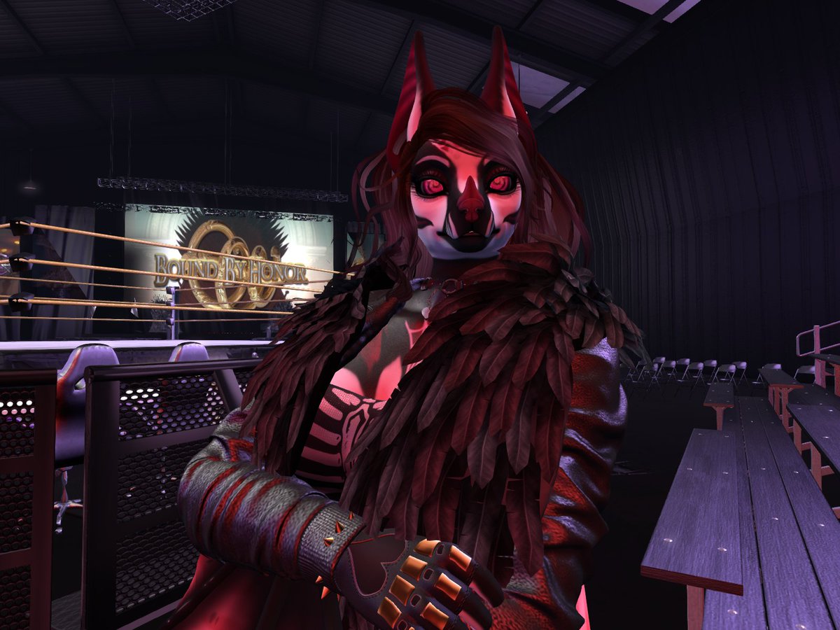 Tonight is the big night! 
#BoundByHonor <a href="/HonorPro_SL/">Honor Pro Wrestling</a> is tonight at 6pmSLT! 
I'm pretty jazzed! The arena look AMAZING! 

Be sure to check out the merch by the concession stands as well!

I may not be in that ring myself. 

...yet. 

Though I'm going to be out here going WILD!