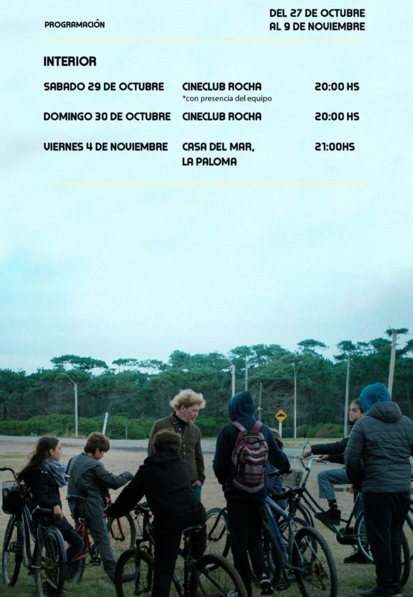 vjvladek's tweet photo. Estreno "Desperté con un sueño"
#nataliaoreiro #adriansuar #rochauruguay #cineuruguay #rochacine #rochafilma #Uruguay #pablosolarz #vamosalcine @INCAUCulturaMEC @lapalomadiario @LaPalomaHoy @lapalomafm @diarioeleste @ladiaria @portalmvd https://t.co/NZxlGSoxLd
