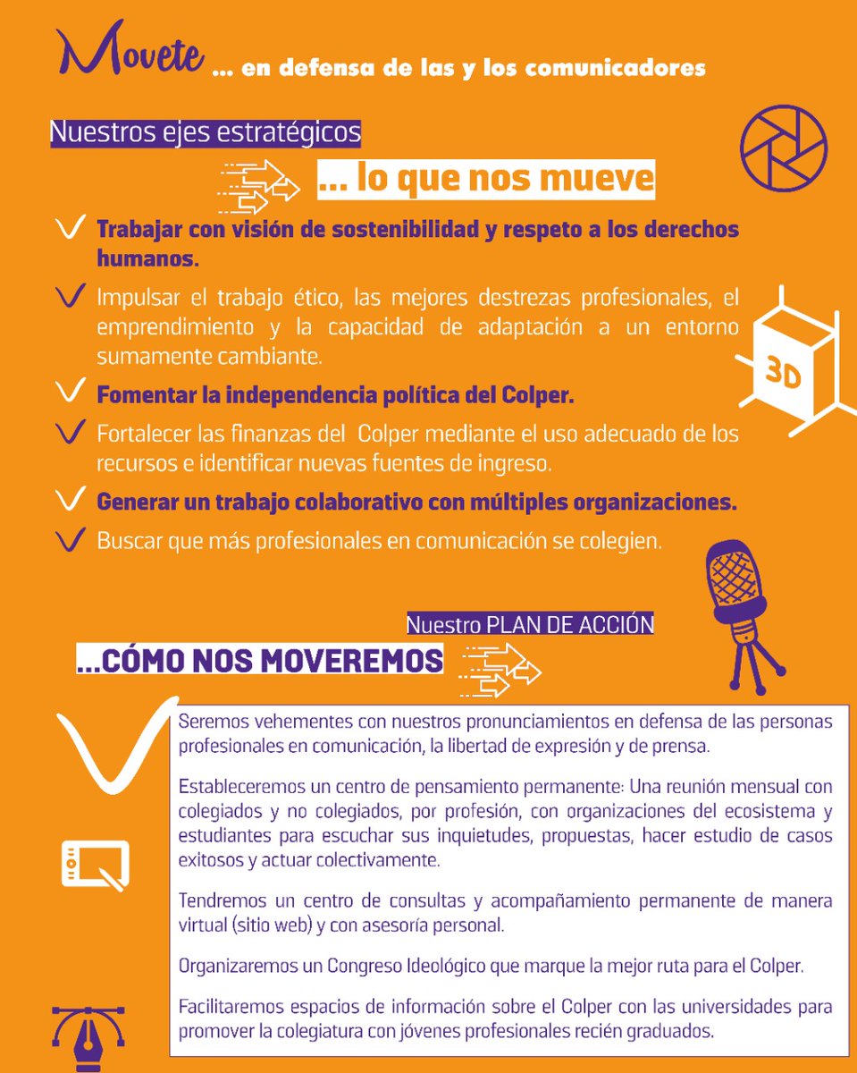 Grettelu's tweet photo. #Movete nació del interés de las y los colegiados y así establecimos nuestras propuestas. ¡#Movete que se viene el cambio! https://t.co/kBFV13B7C3