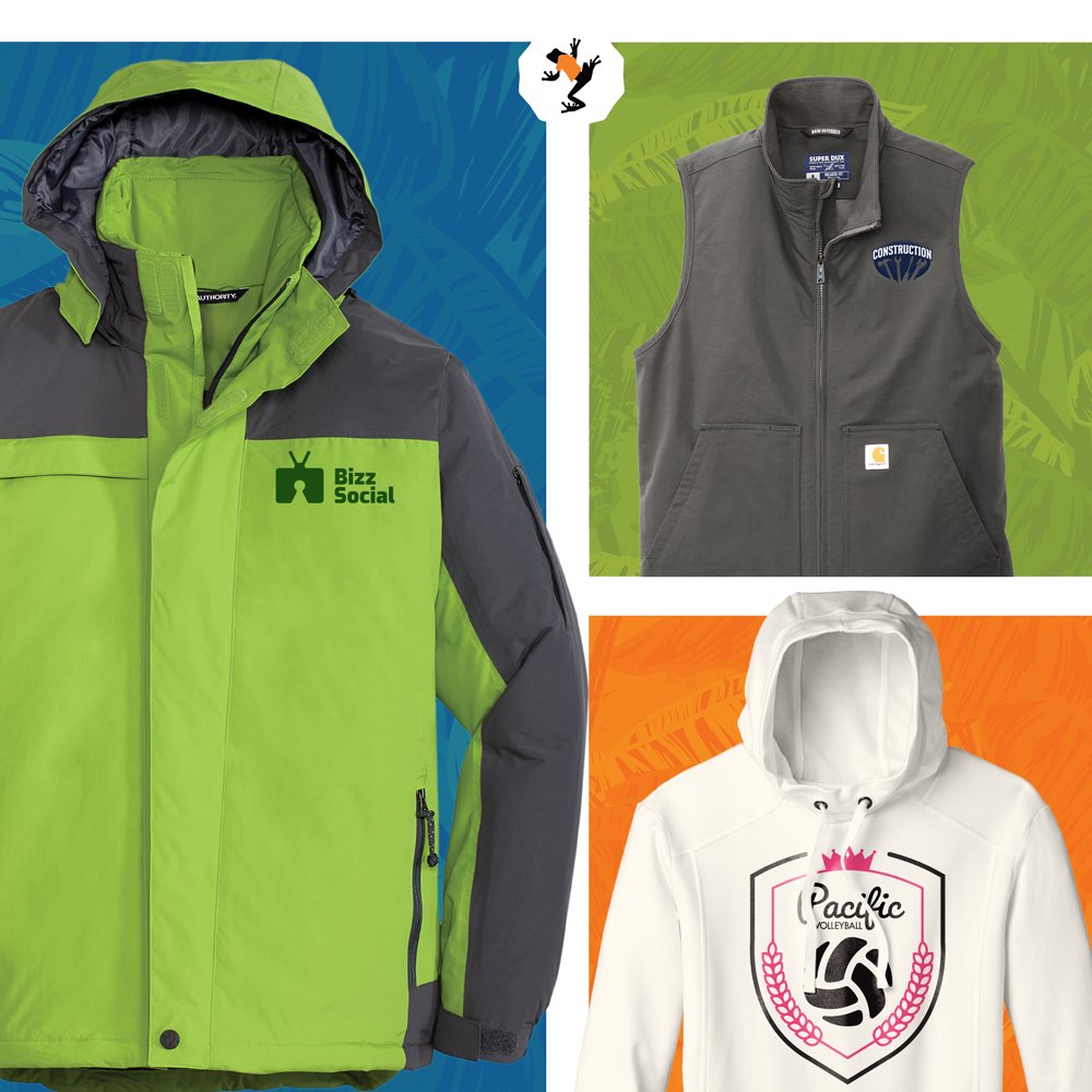 Are you an early holiday shopper? If you are holiday shopping early, nothing touches the heart more than personalized gifts. Stop by Big Frog today to shop custom outerwear which make the perfect holiday gift to personalize!