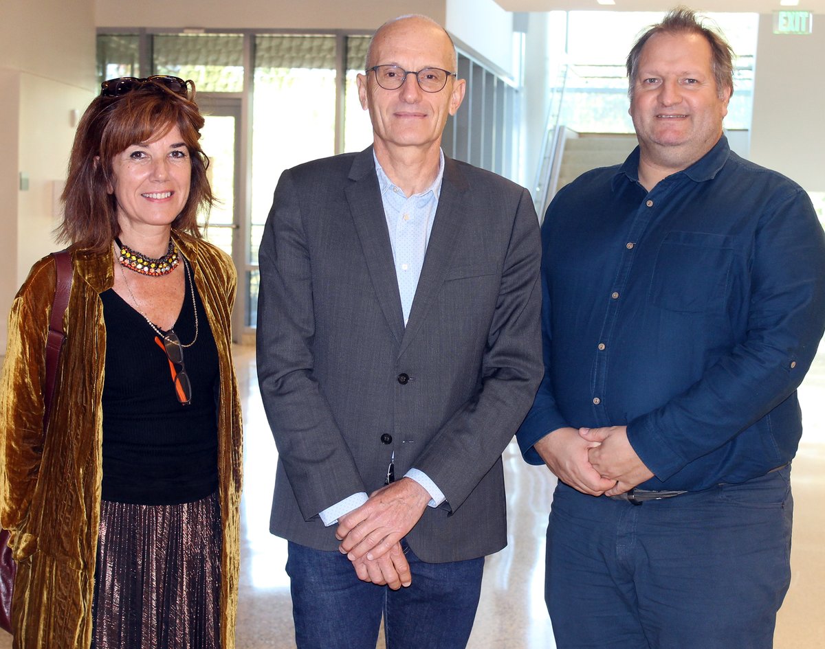 MGAPresident's tweet photo. Welcome to these teacher education faculty visiting MGA this week from @universitereims (URCA)! URCA has hosted students and faculty from our University in the recent past as we build on a formal agreement that includes faculty and student exchanges to study or teach abroad. https://t.co/dHTUcXbol1
