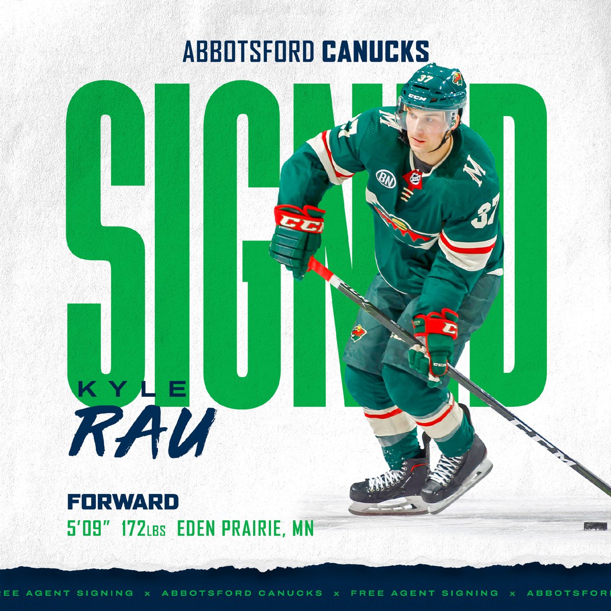 abbycanucks's tweet photo. Wow, it's Rau 🤩!

General Manager, Ryan Johnson, announced today that the club has signed forward Kyle Rau to a one-year AHL contract for the 2022-23 season.

For the full press release, click the link below ⬇️

https://t.co/xV6bHtetWm https://t.co/LM848y8LsQ