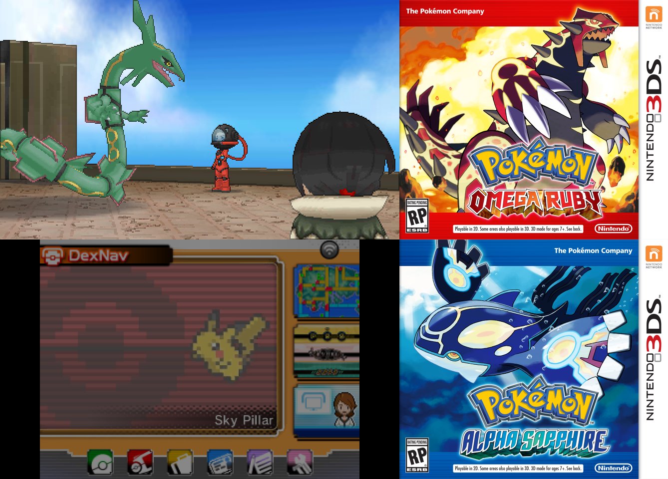 Pokémon Omega Ruby & Alpha Sapphire - Soaring in the Sky