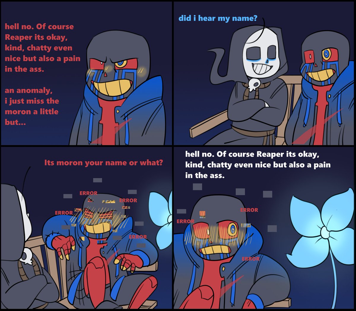 💙Error x Reaper💙Echo Flower💙Part 4/6💙