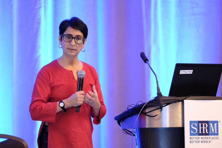 Talking #Inclusion: "You can’t know me unless you engage with me. You can know of me, know that I exist, but you can’t know me unless you engage, and that’s how you move beyond labels." <a href="/IrshadManji/">Irshad</a> #SHRMINCLUSION #DEI #TalkingTaboo #TabooTalk
