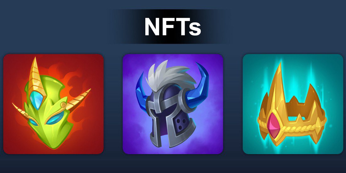 🏰Once you have a full squad of Tier 3(purple) units, you can use them to redeem an NFT

⚔️Make sure to open the Chests daily to obtain more units

⚔️These NFTs will be extremely rare in the highly anticipated dark-fantasy MMORPG, Knight Lands

#NFTs #P2E #GameFi #Metaverse