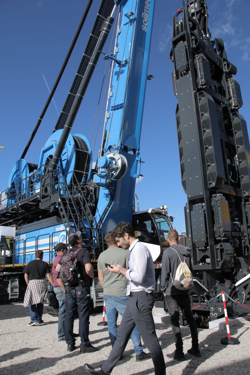 SoilmecSpa's tweet photo. Look at this beauty, the majestic #SC135 Tiger exhibited these days at the #Soilmec booth FN 522/9 at #Bauma2022!
https://t.co/gmLy3HpelG https://t.co/213K1JB891