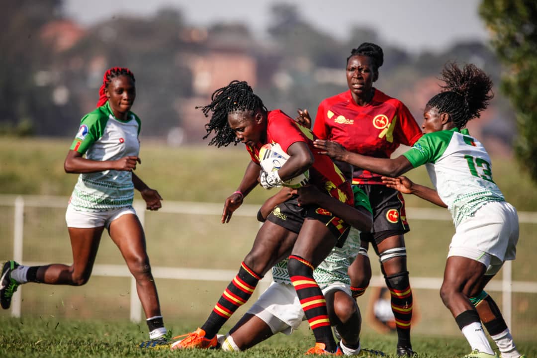 The vibes when you're leading by 25.🥳🥳🥳💃🏿💃🏿💃🏿

Score update;
Uganda 30-05 Zambia

#SupportLadyCranes
#RAWomensRugby