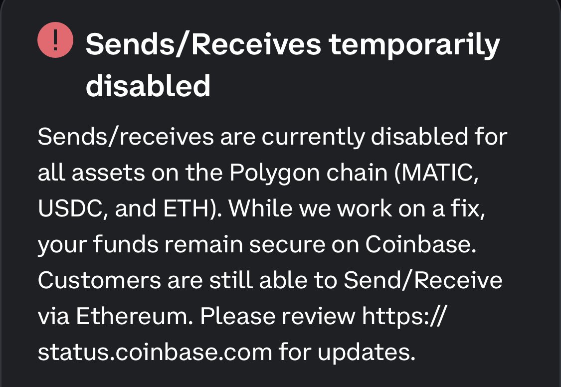 Styles_eth's tweet photo. Hey @coinbase, when you gonna stop the choke hold on my ETH and let me transfer? 🥺 https://t.co/fpVRxFVKh8