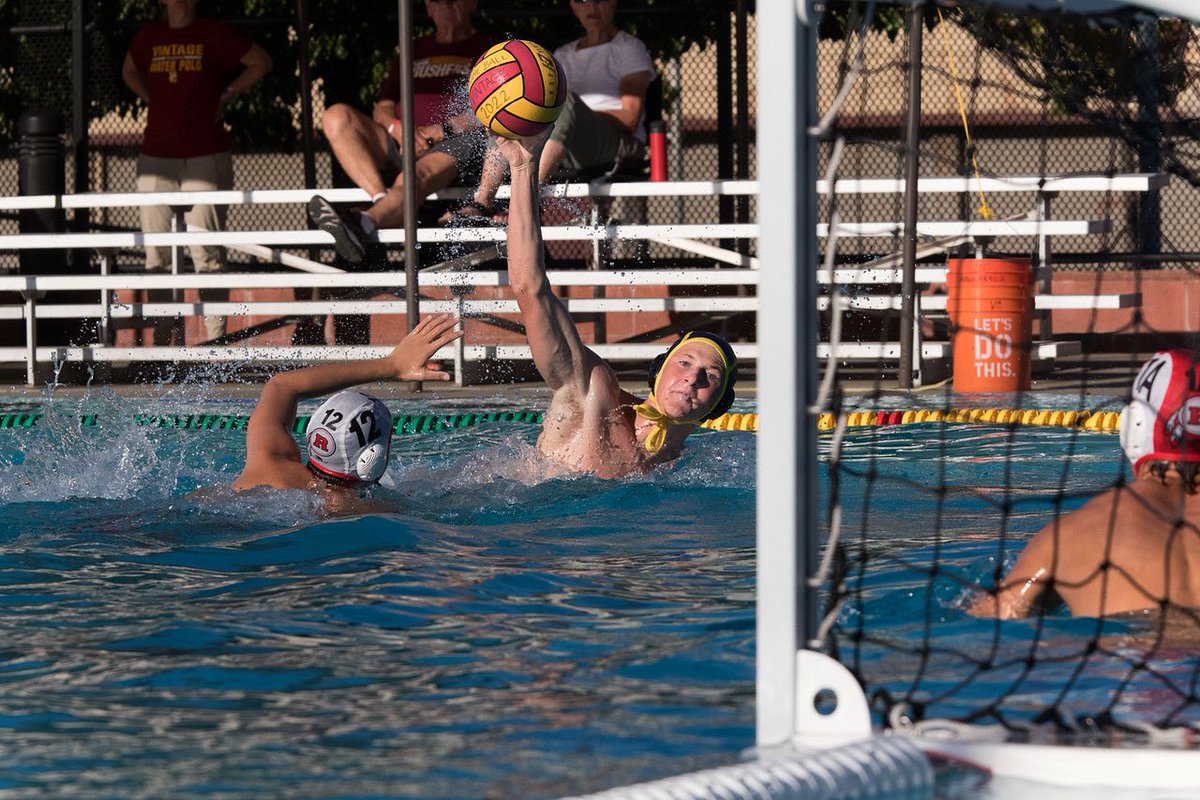 VHS_Polo's tweet photo. VVAL SEMI FINALS  
•
Both girls and boys are seeded first going into the VVAL tournament today! Girls face Napa HS at 6pm and Boys face Cardinal Newman at 7pm! Both games are at the Crusher Pool, come out and support!!! Let’s go Vintage!! https://t.co/zcnnTWDNVn