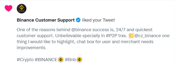 BNB_baller's tweet photo. @BinanceHelpDesk Consistency preaches our message 
 
Our Voices will be heard. Great team boss @cz_binance 🙏 https://t.co/yktRBOGxTz