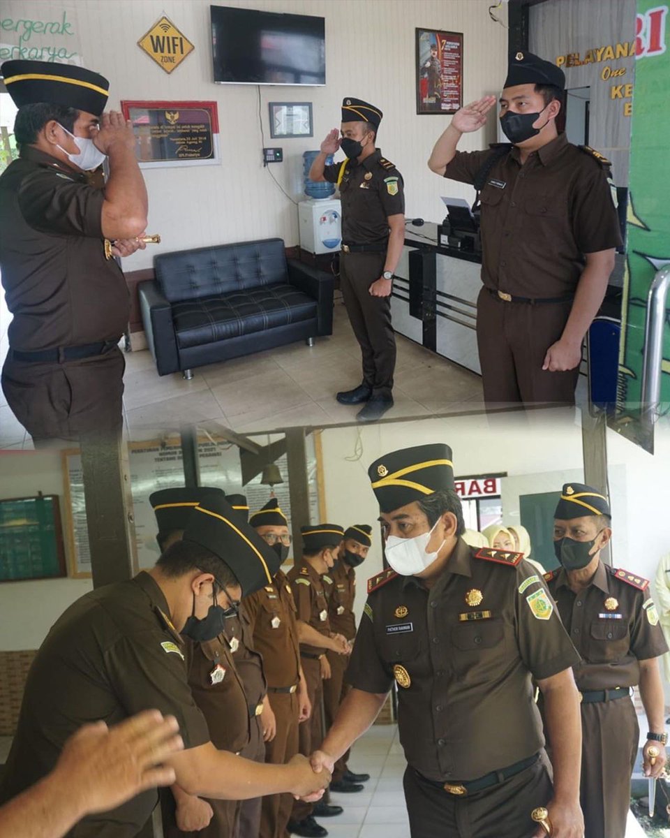 kalteng_kejati's tweet photo. Selasa, 25/10/2022, Kajati Kalteng Pathor Rahman, SH., MH., didampingi Ketua IAD Wilayah Kalteng Ny. Tyas Pathor Rahman beserta Rombongan melakukan Kunjungan Kerja ke Kejaksaan Negeri Barito Selatan.
@KejaksaanRI
#KejaksaanRI
#kejaksaanri
#jamintel
#puspenkumkejaksaanri https://t.co/QBijVdbK0m